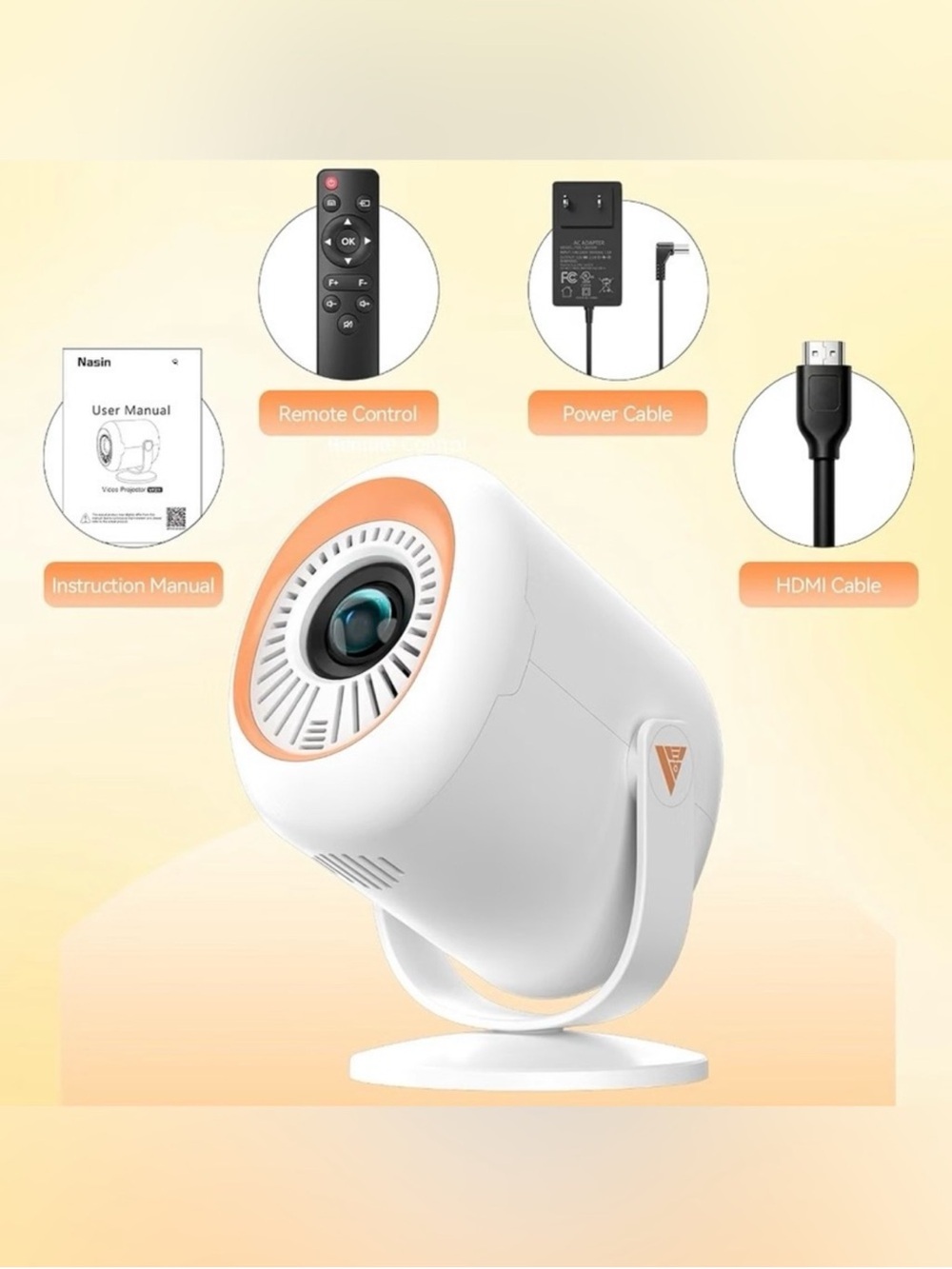 Mini 1080P Projector smart portable projector - Picture 6 of 6